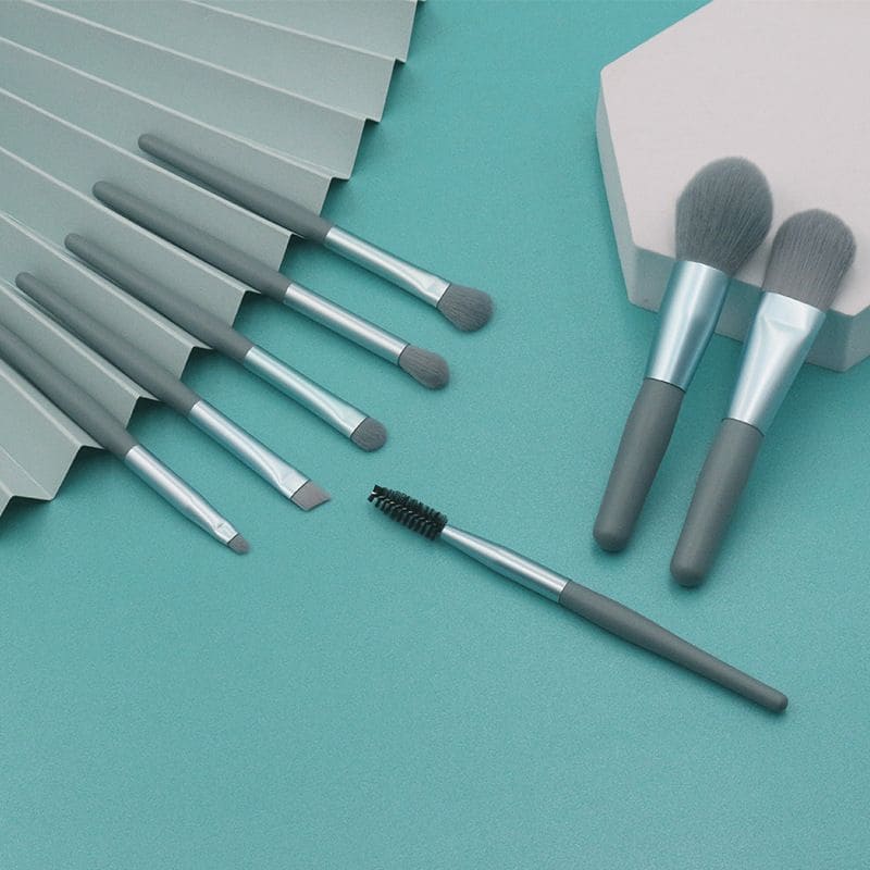 Set Of 8 Mini Makeup Brush Set, Soft Synthetic Hair Brushes, Eyeshadow Foundation Sculpting Brushes, Portable Soft Concealer Brush, Beauty Foundation Eye Shadow Tool Eyelash Brush With Bag Set Of 8 Mini Makeup Brush Set, Soft Synthetic Hair Brushes, Eyeshadow Foundation Sculpting Brushes, Portable Soft Concealer Brush, Beauty Foundation Eye Shadow Tool Eyelash Brush With Bag